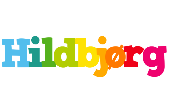 Hildbjørg rainbows logo
