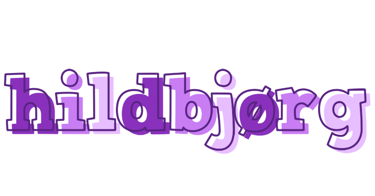 Hildbjørg sensual logo