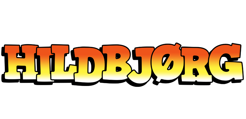Hildbjørg sunset logo