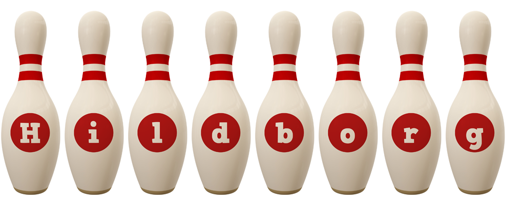Hildborg bowling-pin logo