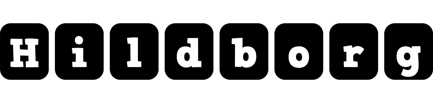 Hildborg box logo