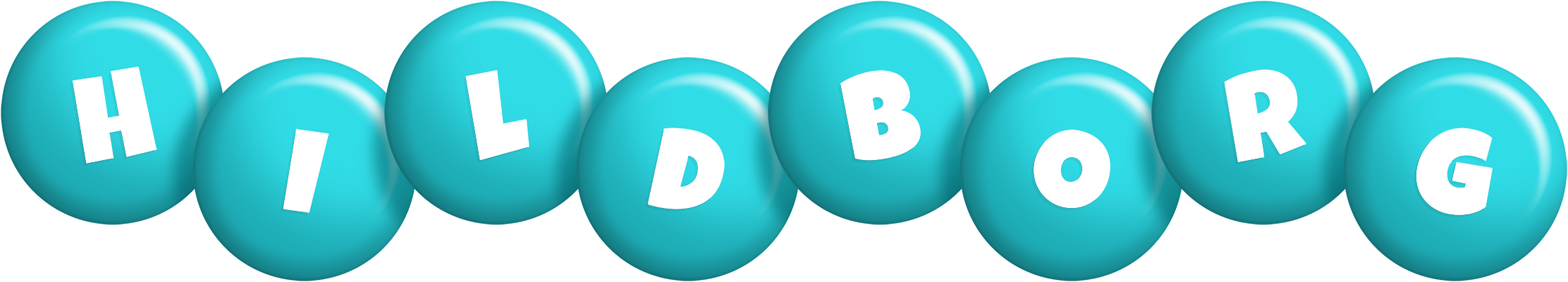 Hildborg candy-azur logo