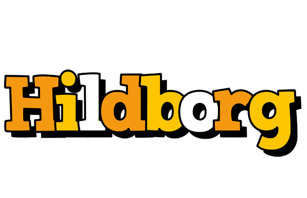 Hildborg cartoon logo
