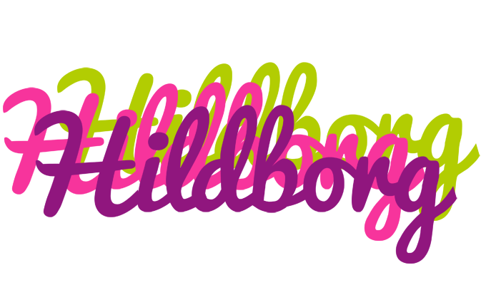 Hildborg flowers logo