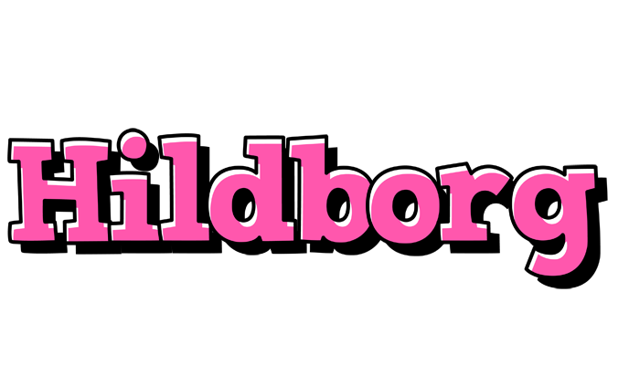 Hildborg girlish logo