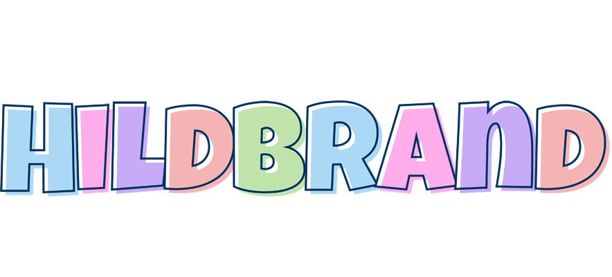 Hildbrand pastel logo