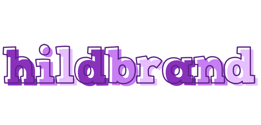 Hildbrand sensual logo