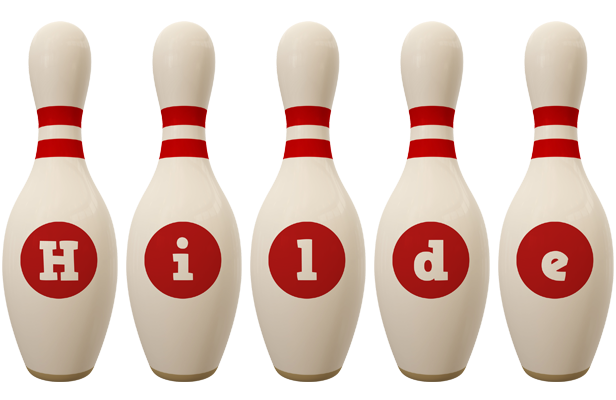 Hilde bowling-pin logo
