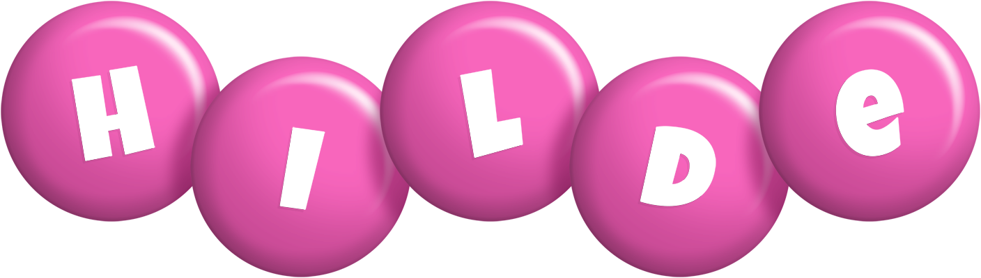 Hilde candy-pink logo