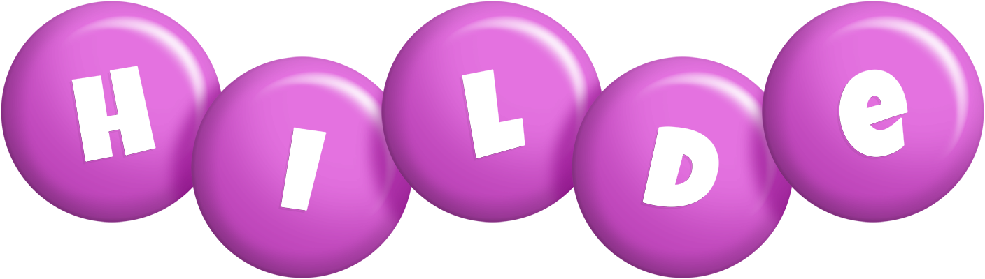 Hilde candy-purple logo