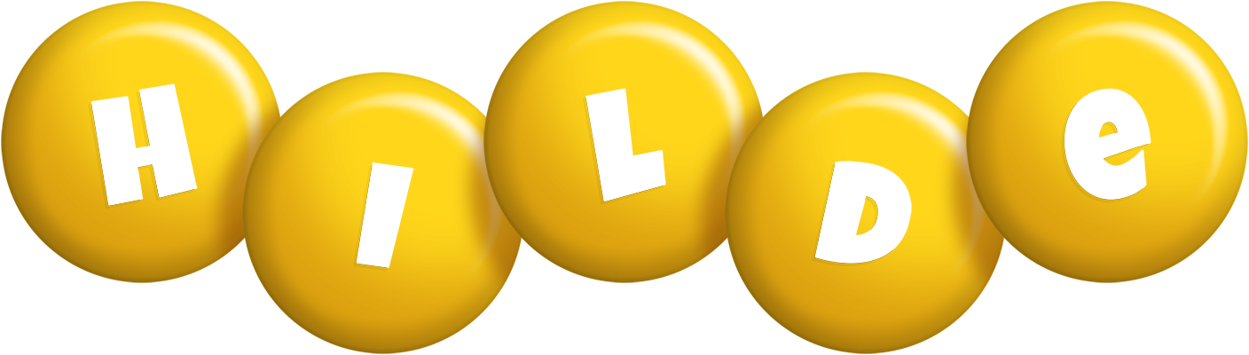 Hilde candy-yellow logo