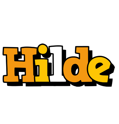 Hilde cartoon logo