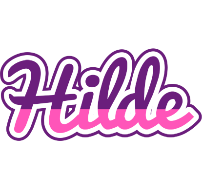Hilde cheerful logo