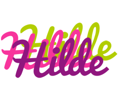 Hilde flowers logo