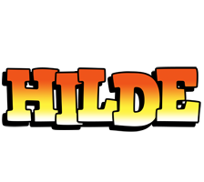 Hilde sunset logo