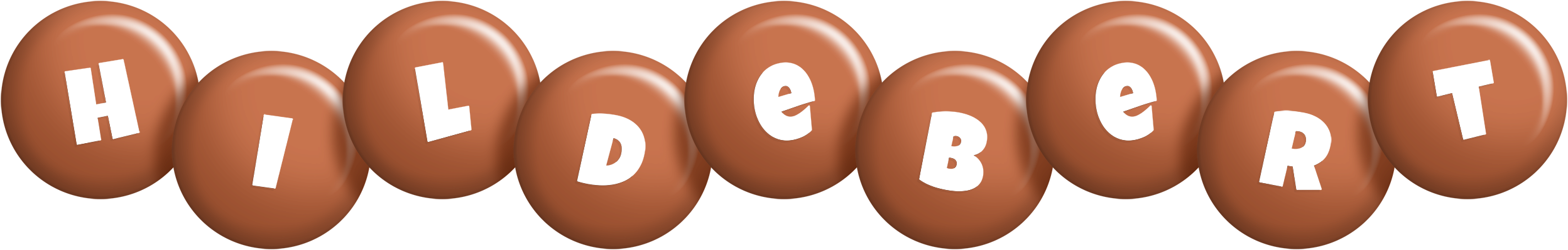 Hildebert candy-brown logo