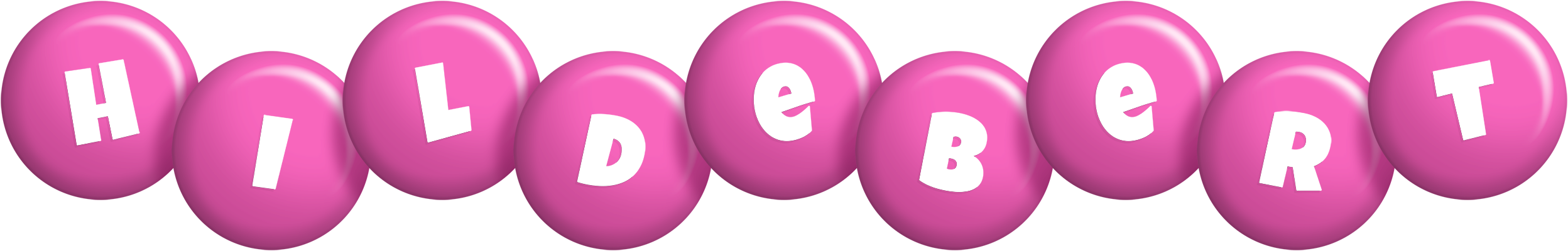 Hildebert candy-pink logo