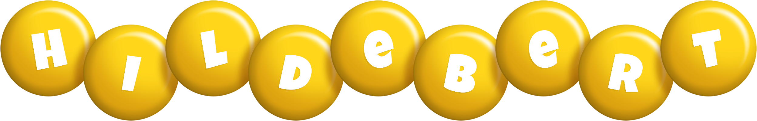 Hildebert candy-yellow logo