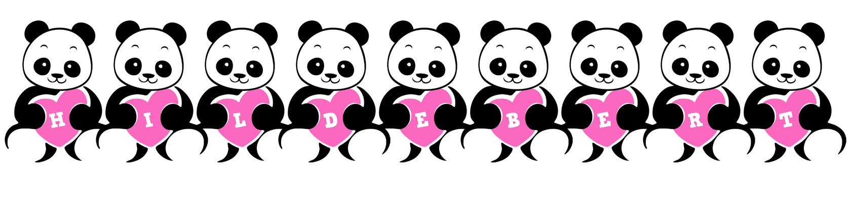 Hildebert love-panda logo