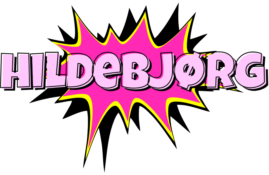 Hildebjørg badabing logo