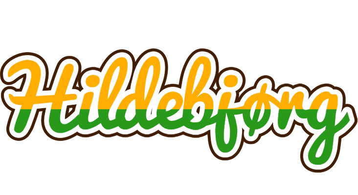 Hildebjørg banana logo