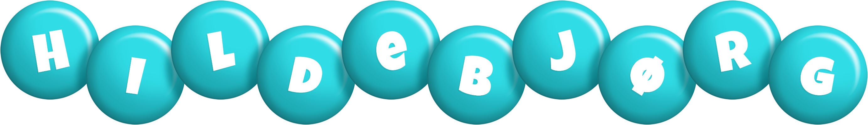 Hildebjørg candy-azur logo