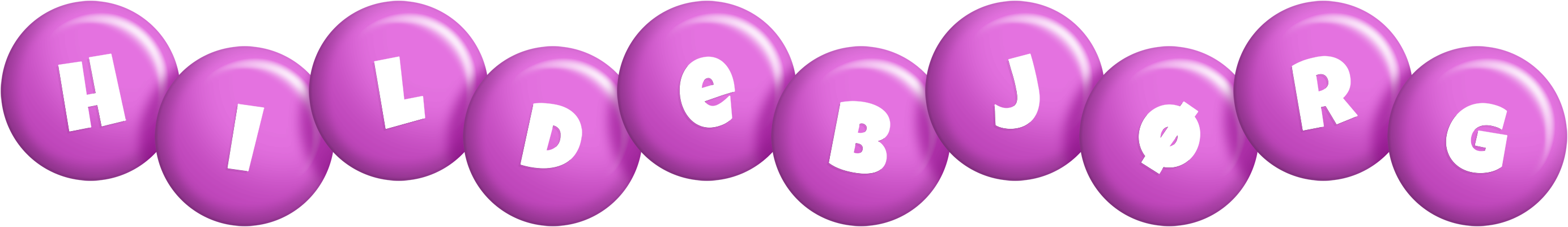 Hildebjørg candy-purple logo