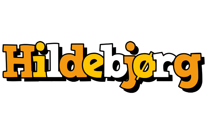 Hildebjørg cartoon logo