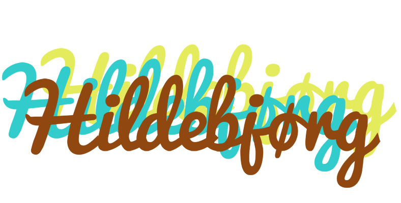 Hildebjørg cupcake logo