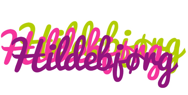 Hildebjørg flowers logo