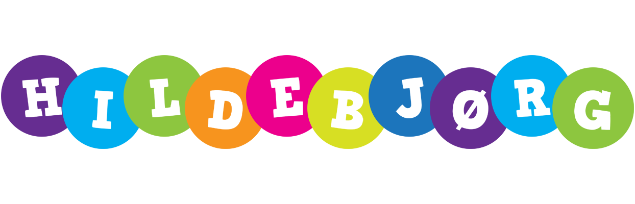 Hildebjørg happy logo