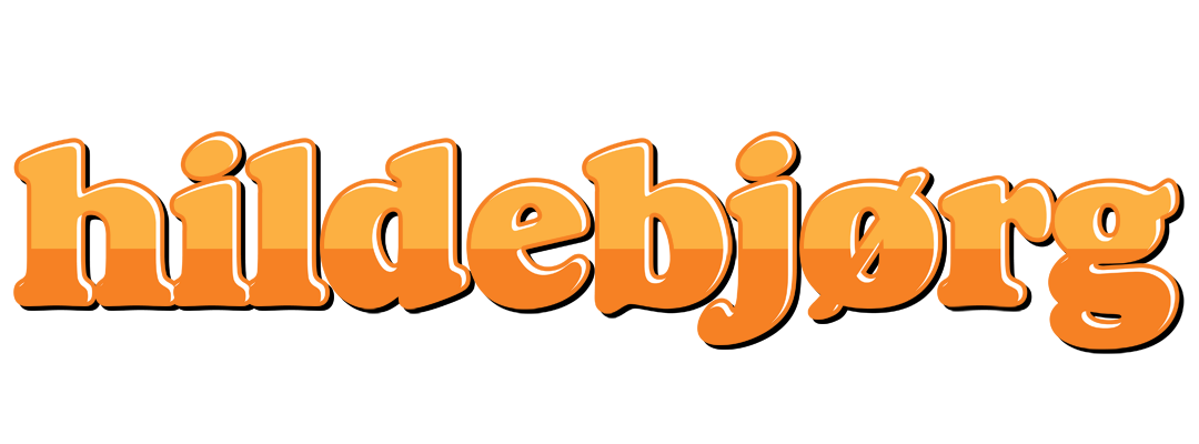 Hildebjørg orange logo