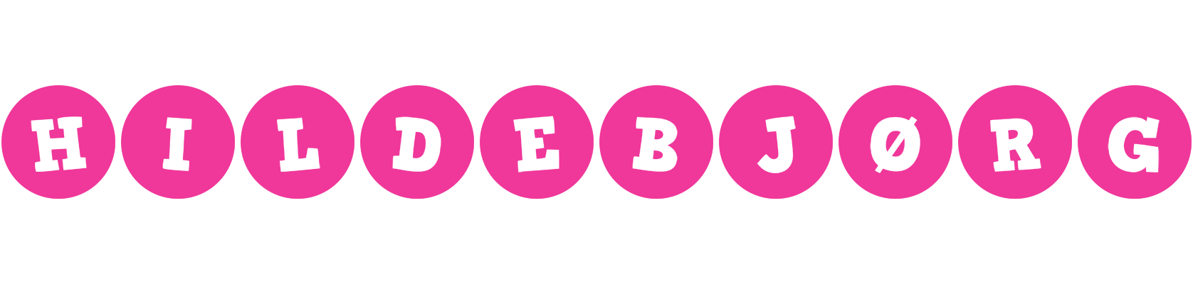Hildebjørg poker logo