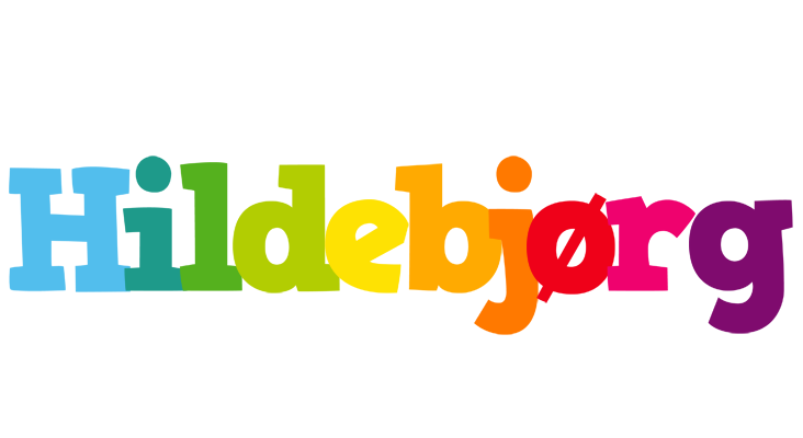 Hildebjørg rainbows logo