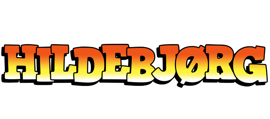 Hildebjørg sunset logo
