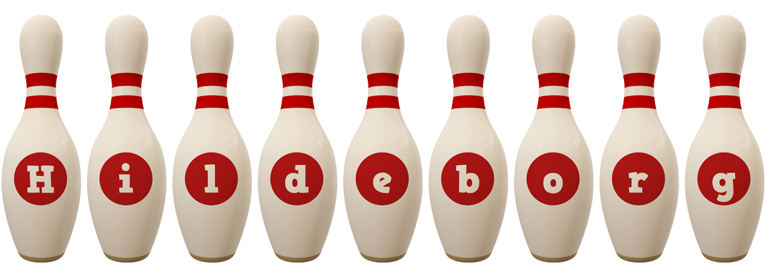 Hildeborg bowling-pin logo