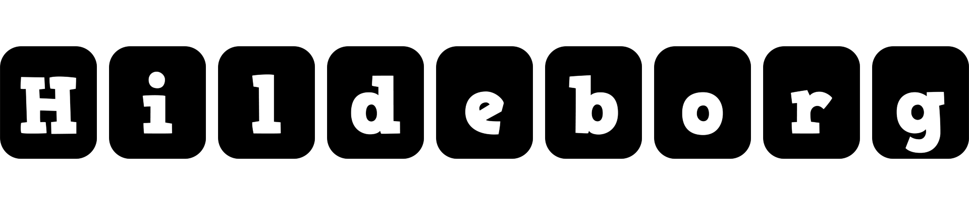 Hildeborg box logo