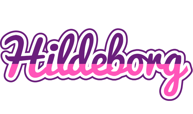 Hildeborg cheerful logo