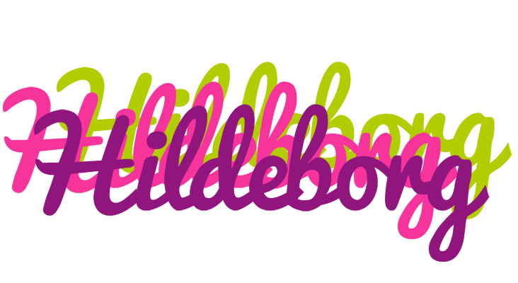 Hildeborg flowers logo