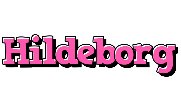Hildeborg girlish logo