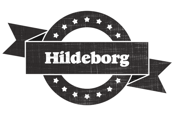 Hildeborg grunge logo