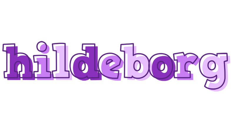 Hildeborg sensual logo