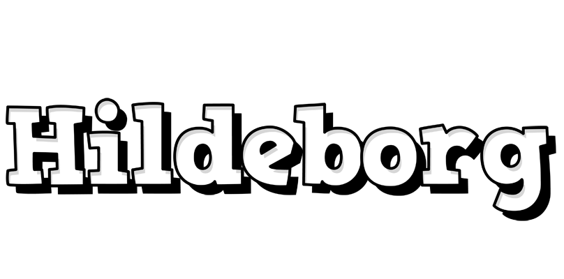 Hildeborg snowing logo