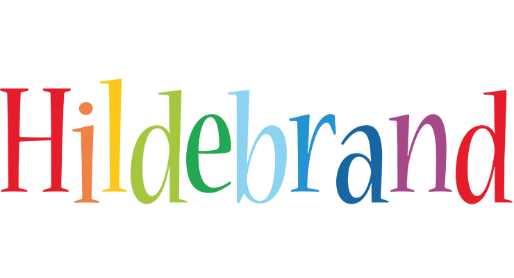 Hildebrand birthday logo