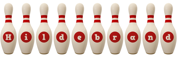 Hildebrand bowling-pin logo