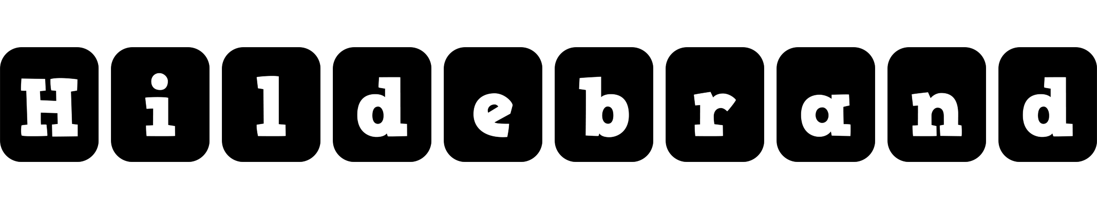 Hildebrand box logo