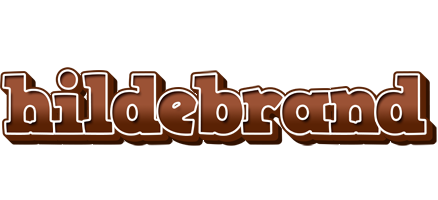 Hildebrand brownie logo