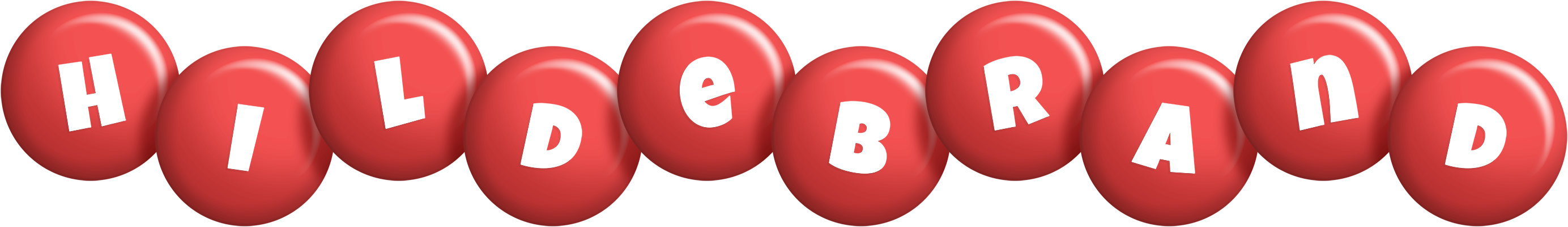 Hildebrand candy-red logo