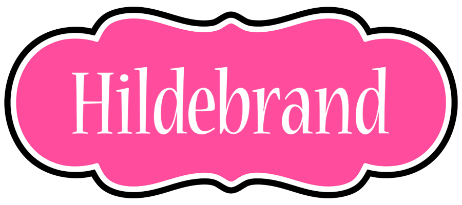Hildebrand invitation logo
