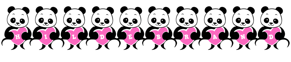 Hildebrand love-panda logo